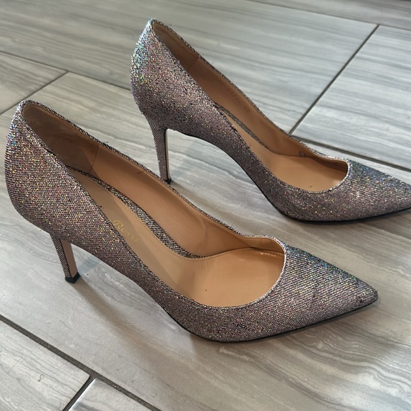 Gianvitto Rossi pumps in sparkle silver - Picture 2 of 9
